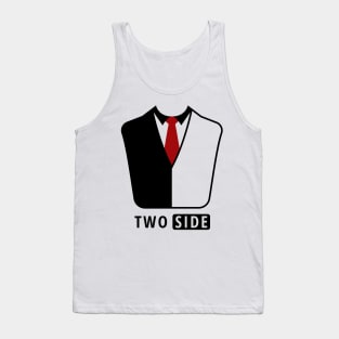 Two Side Business Suit Tank Top